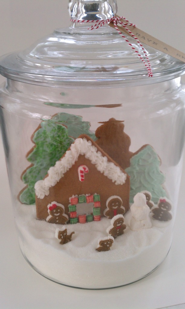 gingerbread terrarium