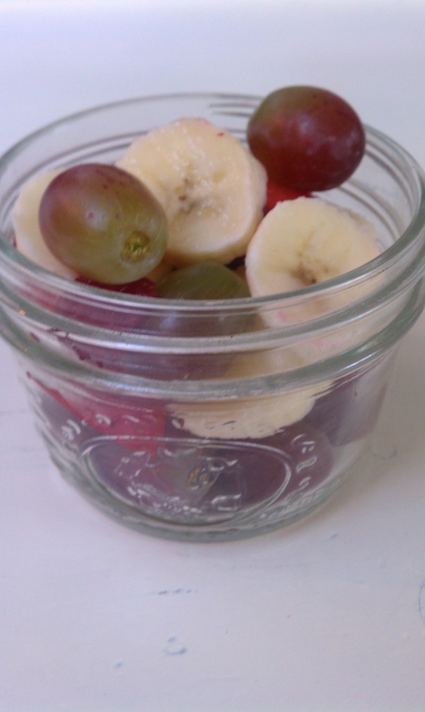 fruit in ball jar