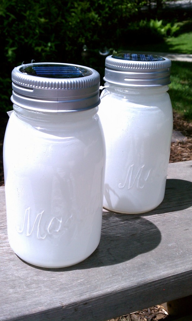 solar jar lights