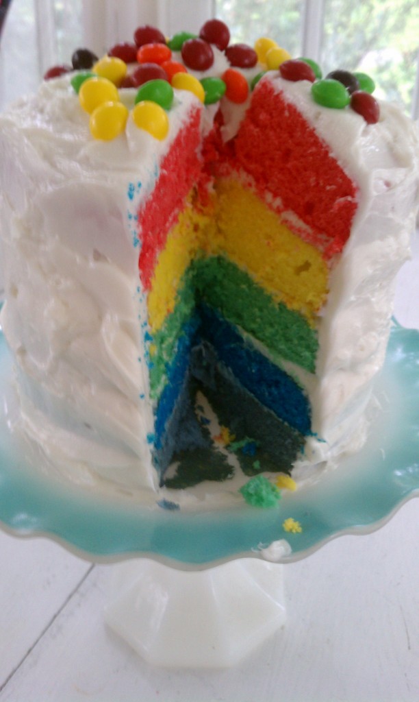 rainbow cake