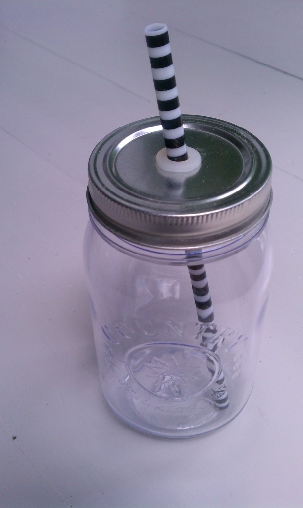 plastic ball jar glass