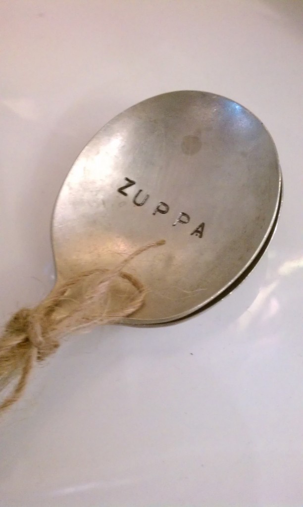 stamped spoon