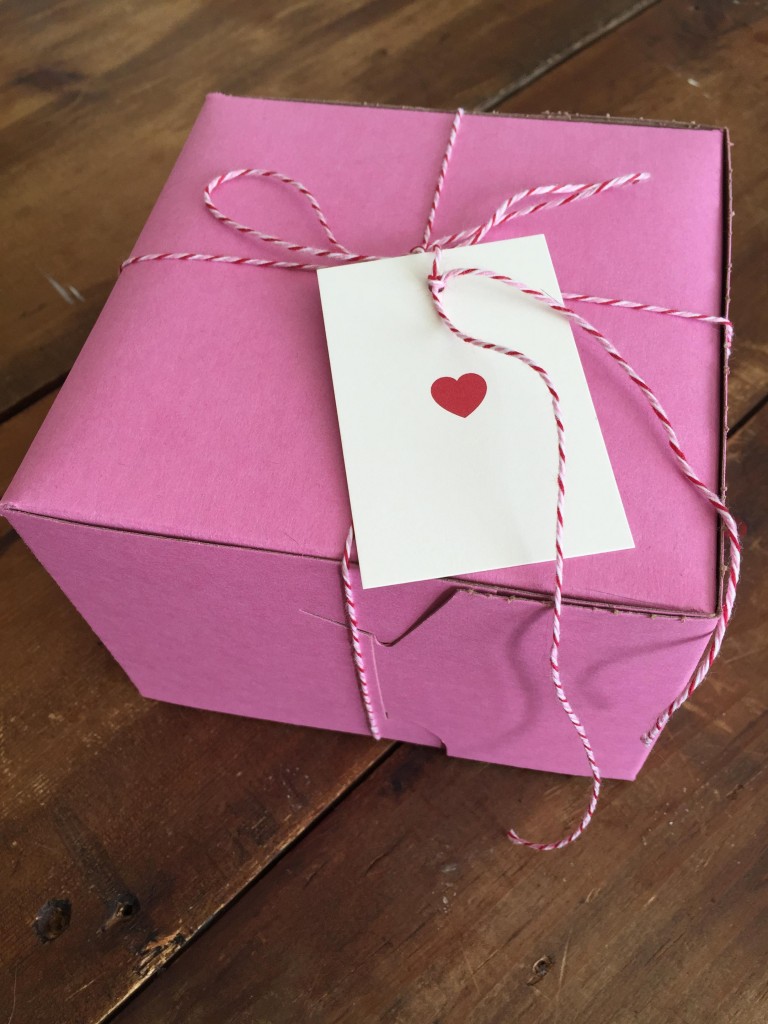 pink box