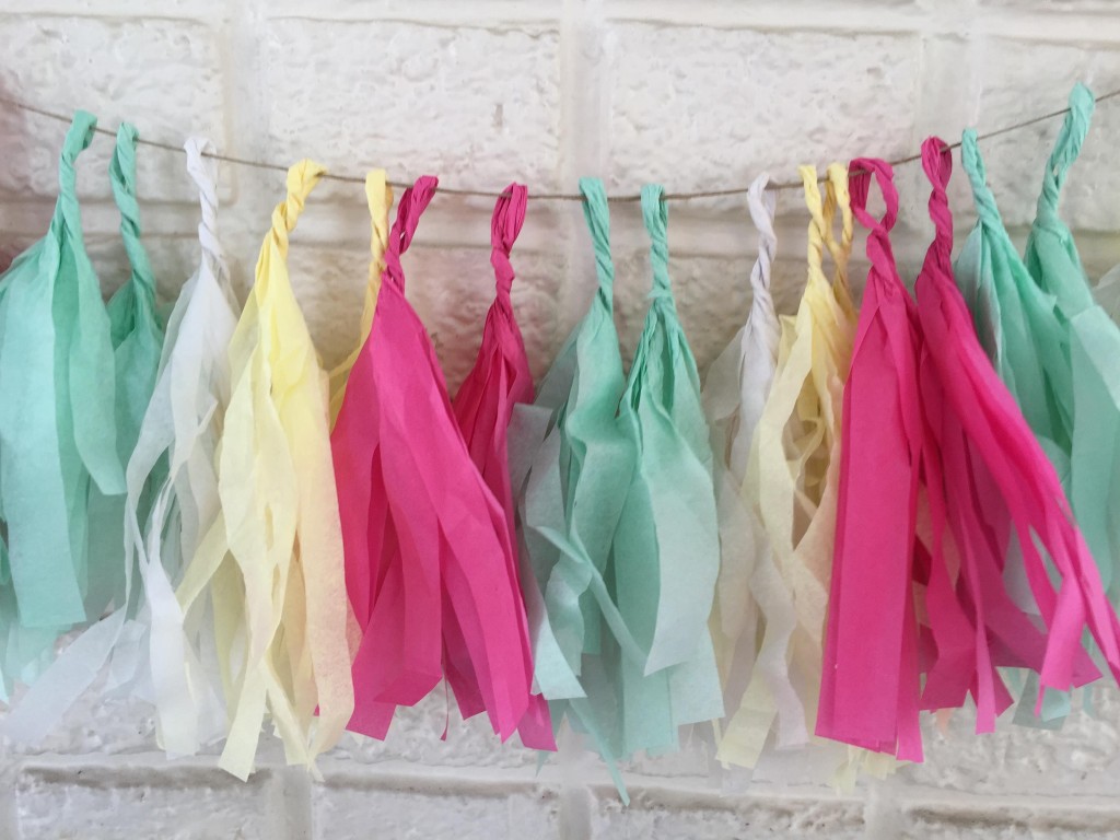 tissue garland