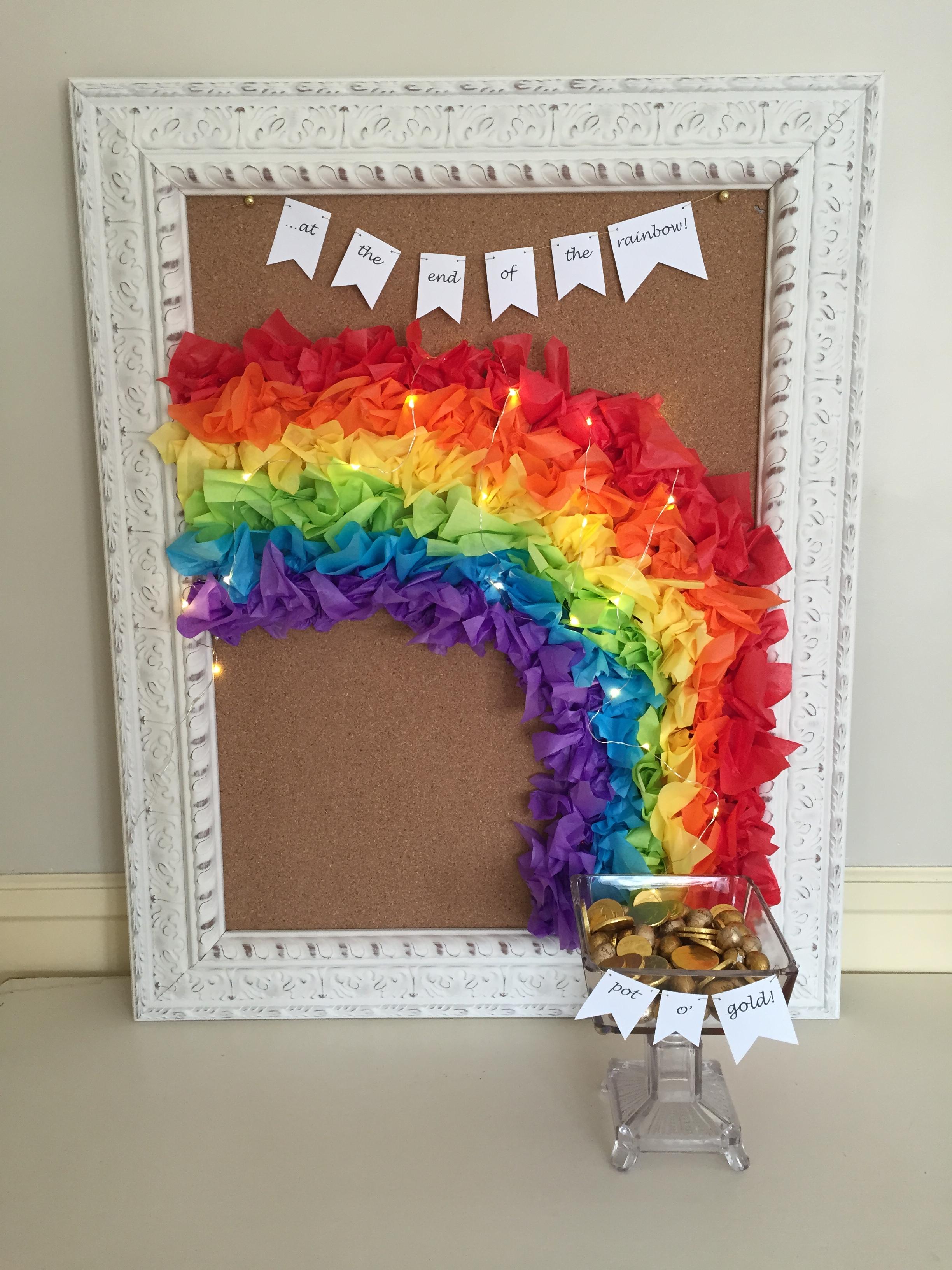 IDEAS FOR CREPE PAPER CRAFTS - Rainbow Family Craft
