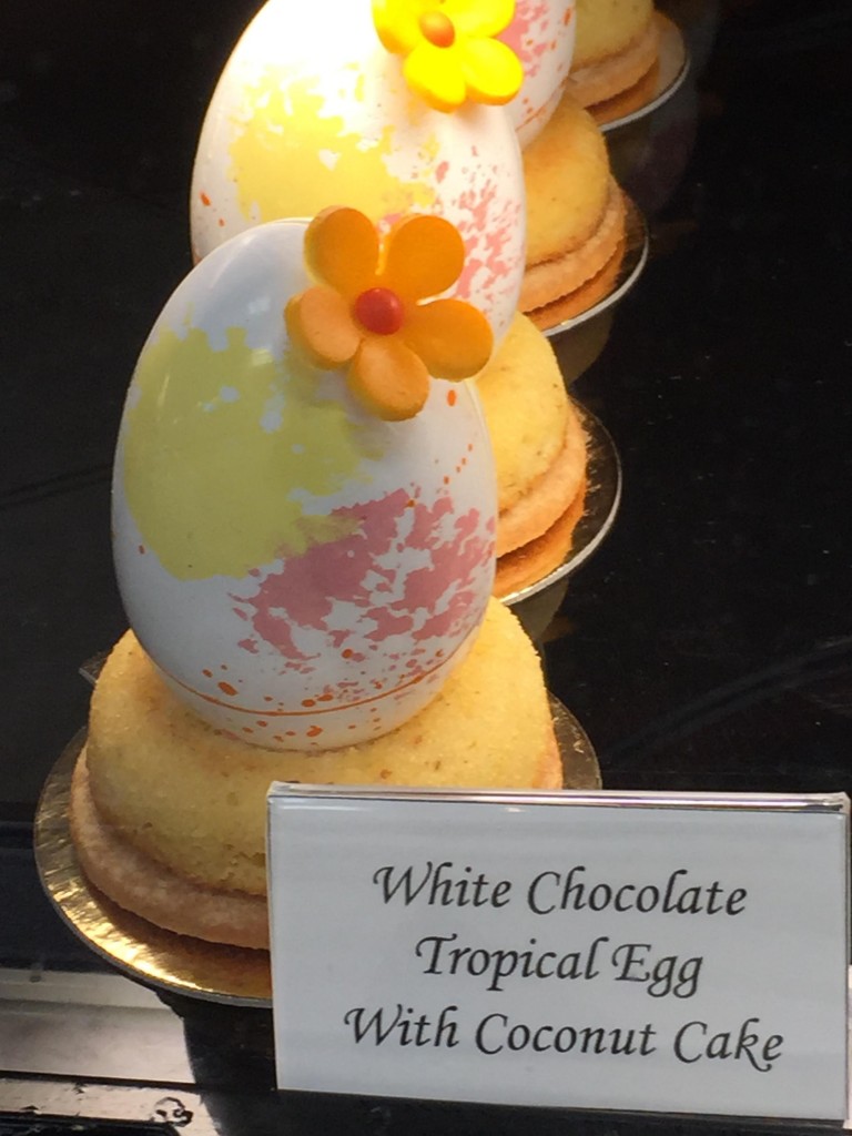 white chocolate eggs