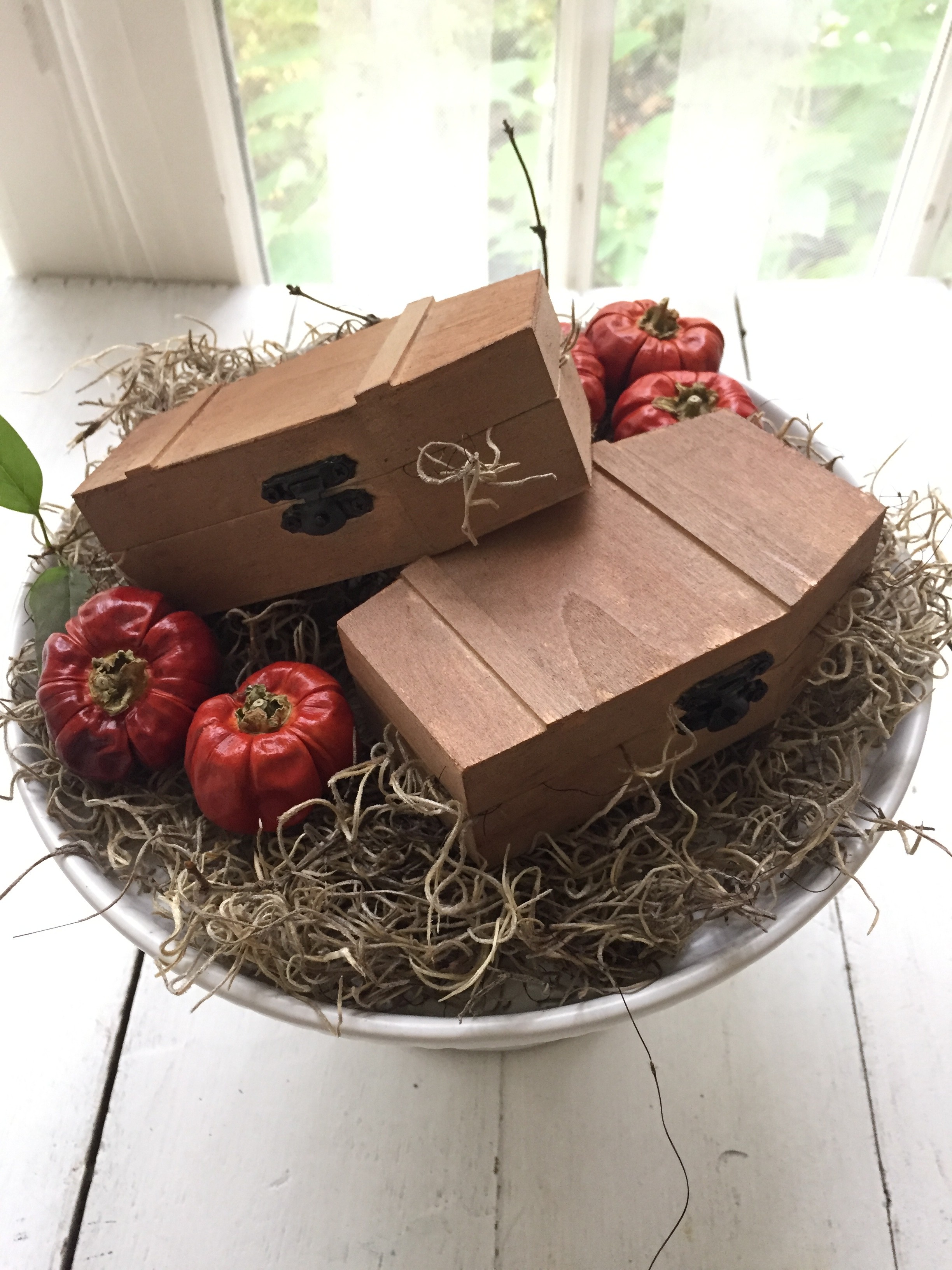 casket treat boxes