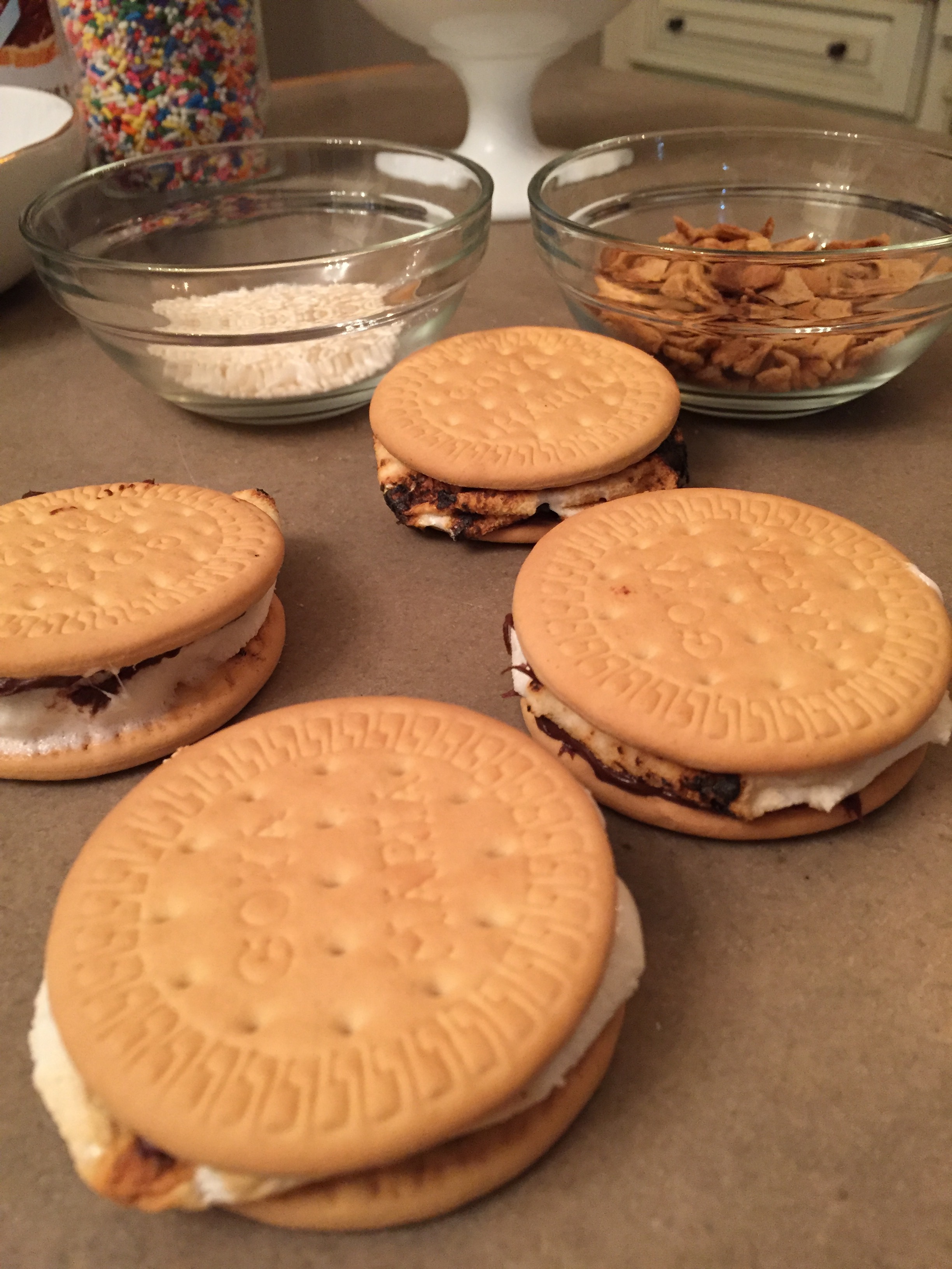 indoor s'mores