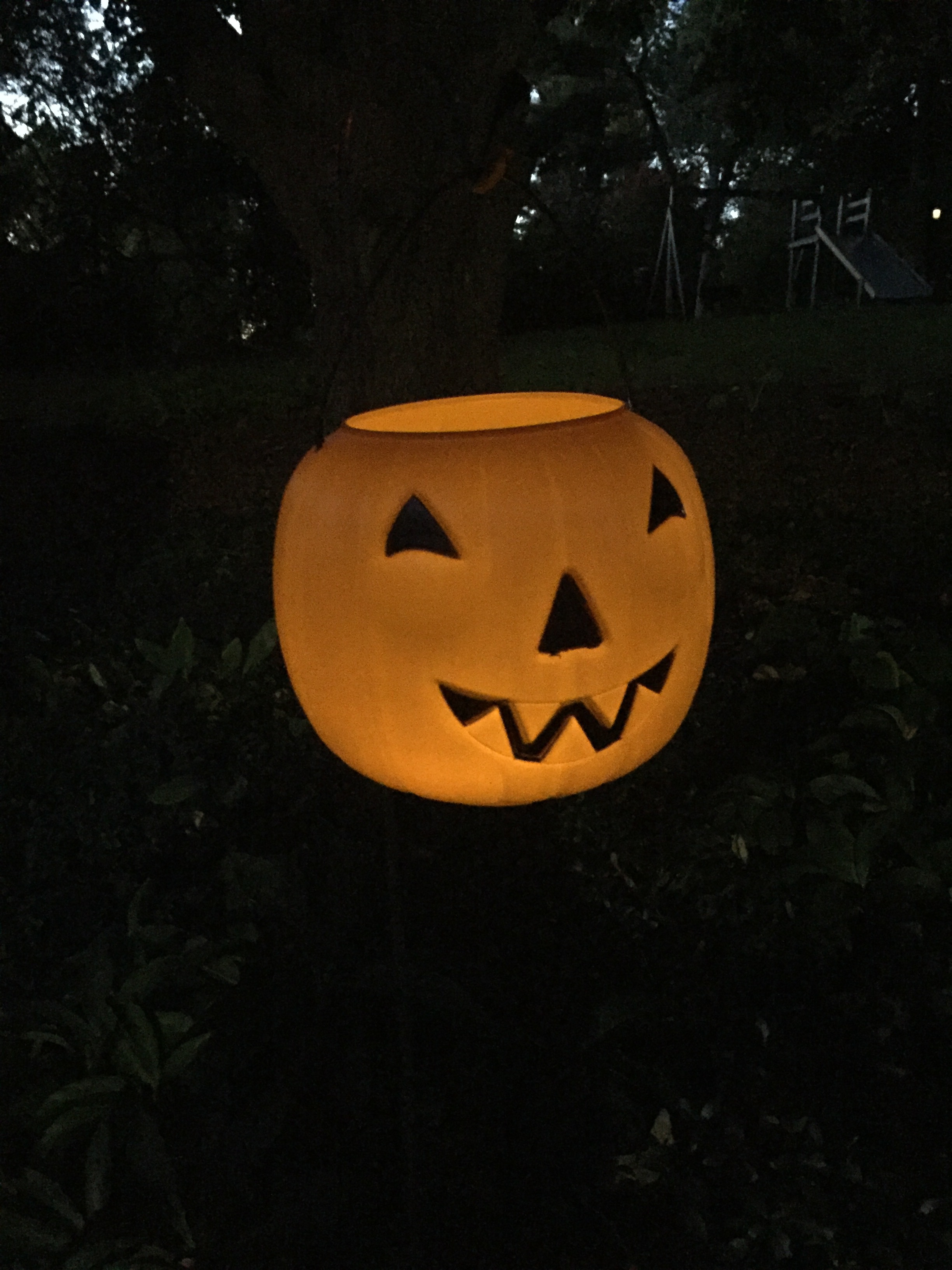 treat bucket luminary