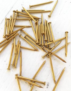 brass nails