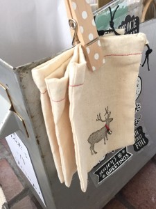 fabric gift bags