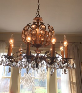 vintage chandelier