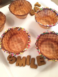 waffle bowls