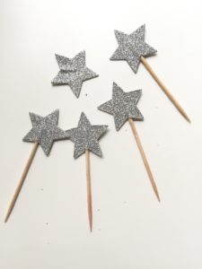 star cake picks