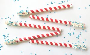 candy coated straws