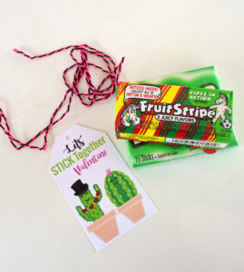 valentine gift ideas chewing gum