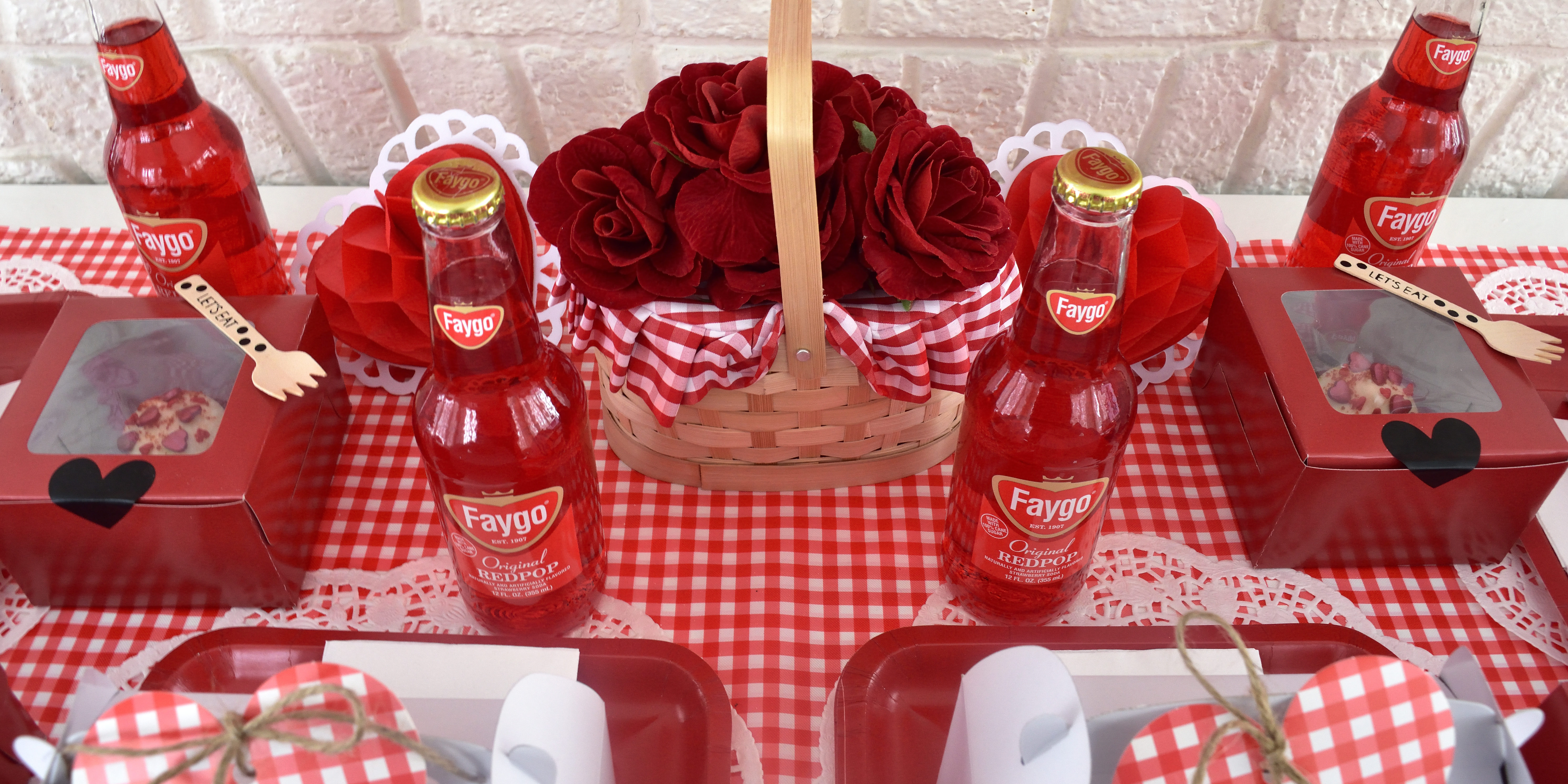 A Valentine picnic is a fun and simple way to celebrate the holiday!