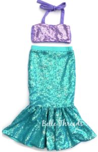 mermaid party outfit