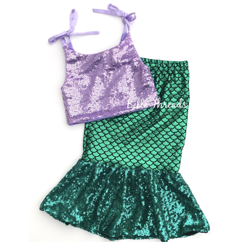 mermaid party outfit