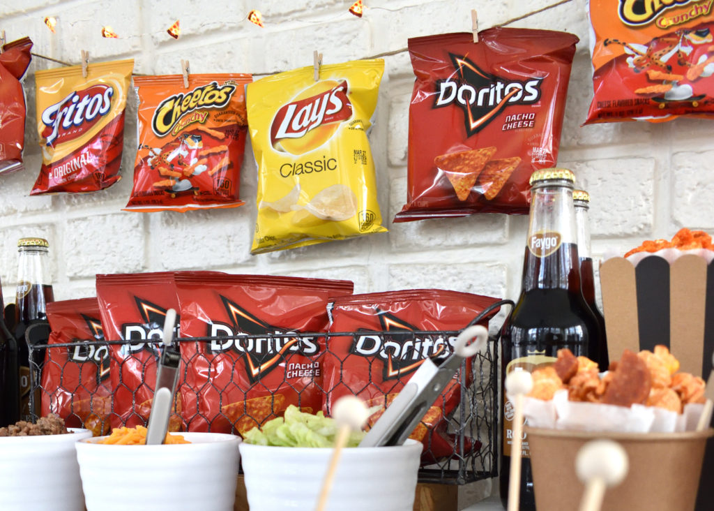 Create a walking taco  bar  for your next celebration 
