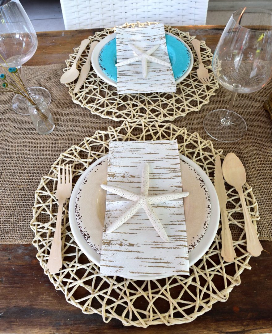 Seaside dinner party ideas for an intimate summer celebration!