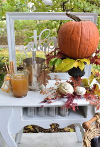 Thanksgiving drink station