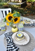 Lemon theme picnic for fall! Celebrate the new season!