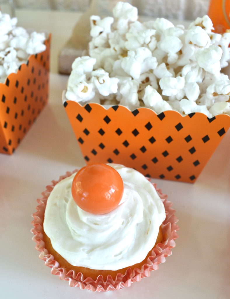 Orange creamsicle is a perfect flavor for Halloween treats!