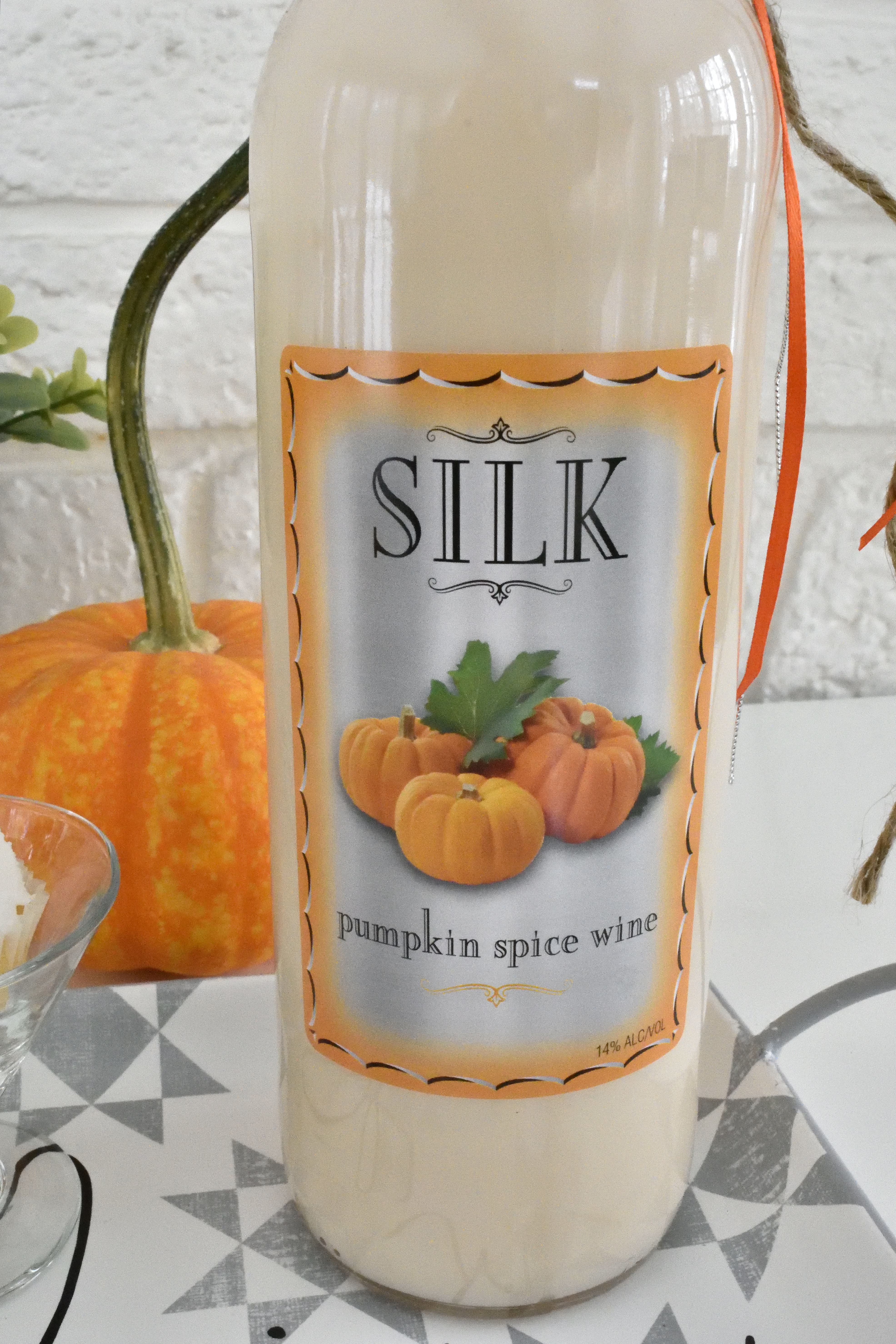 Pumpkin spice wine