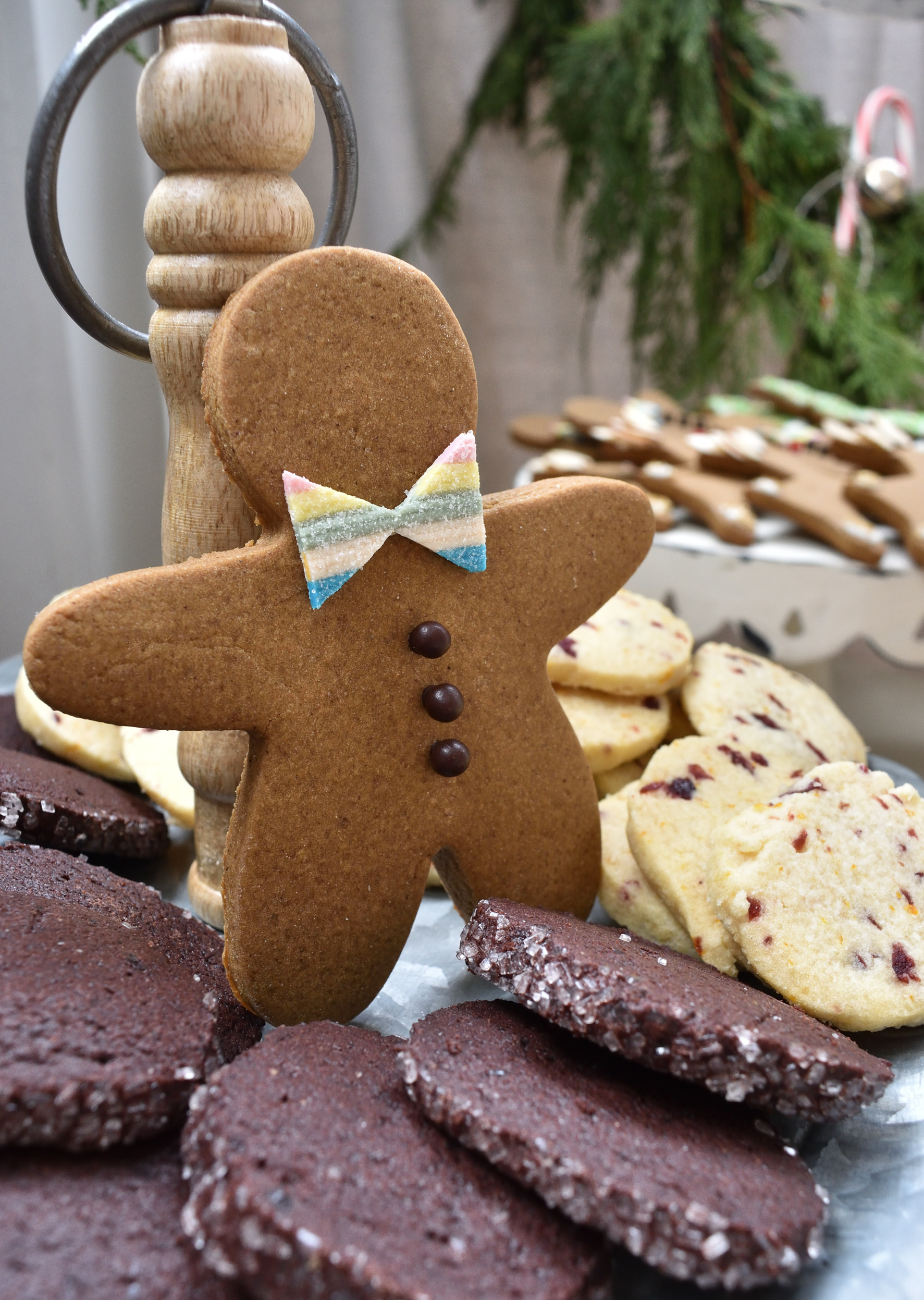 Christmas gingerbread cookies