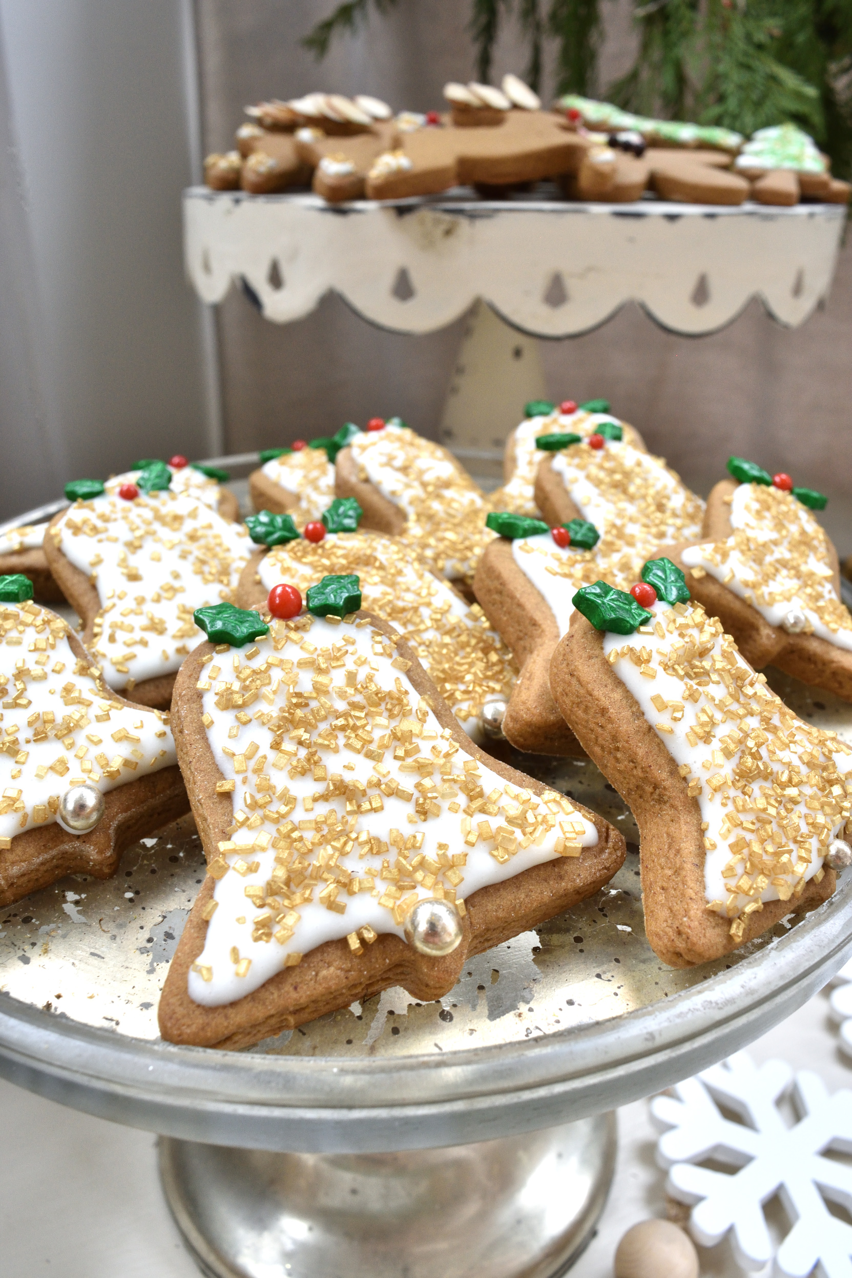 cutout Christmas cookies