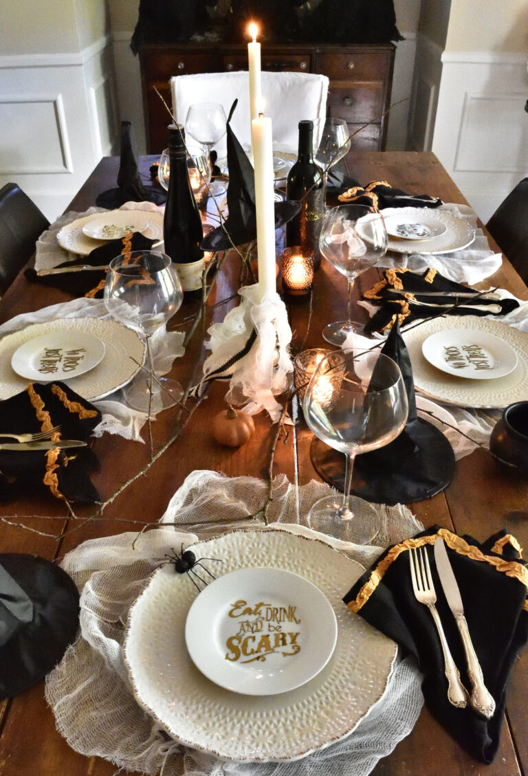 A bewitching dinner party for your haunted Halloween celebrations