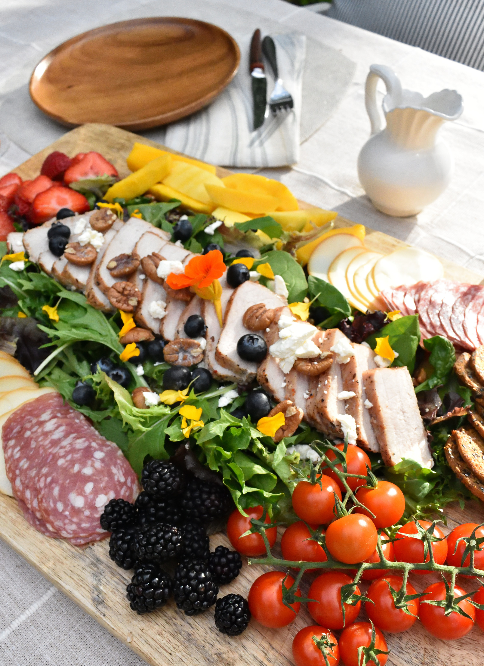 summer salad board