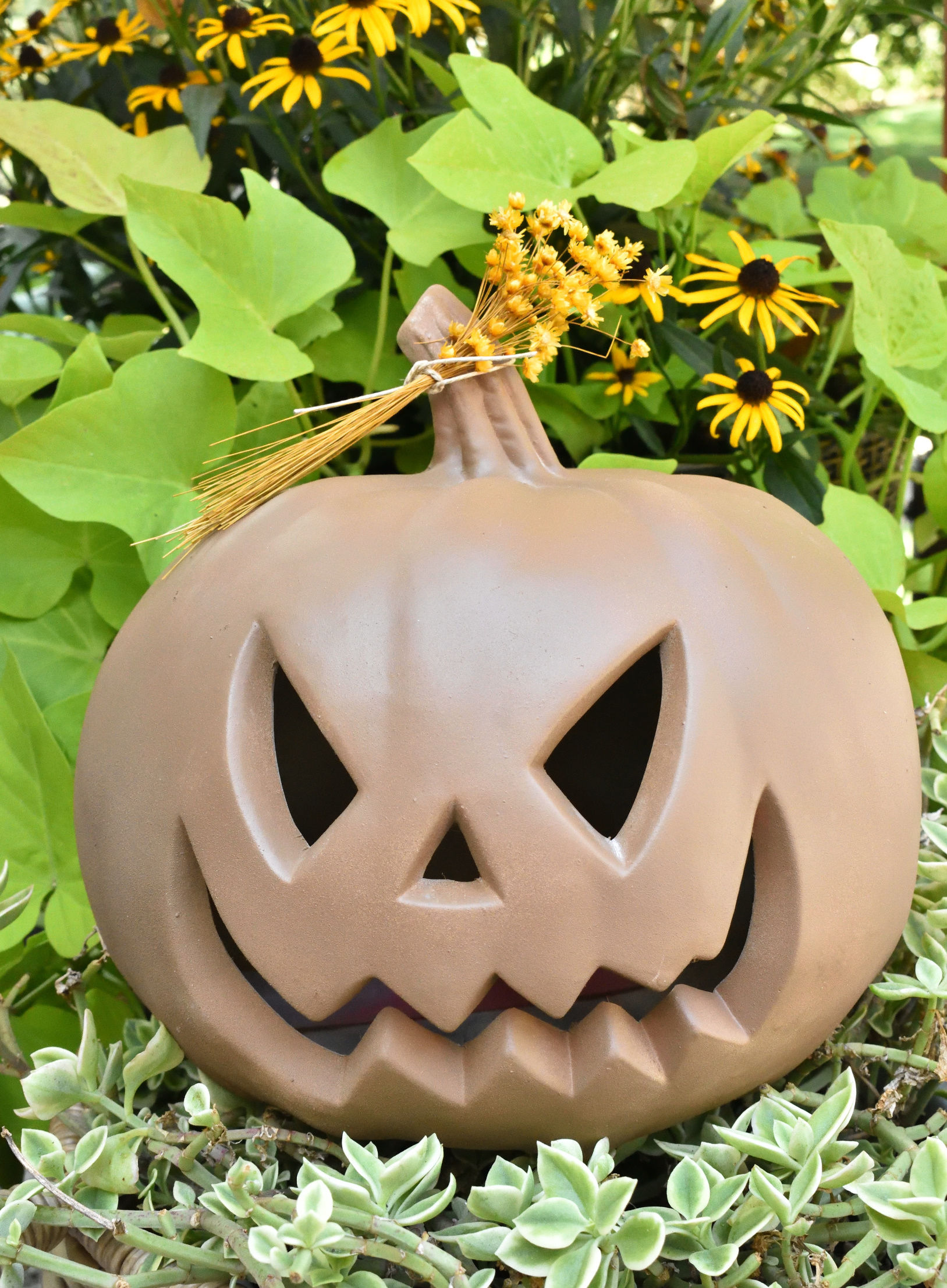 painted jack-o-lantern