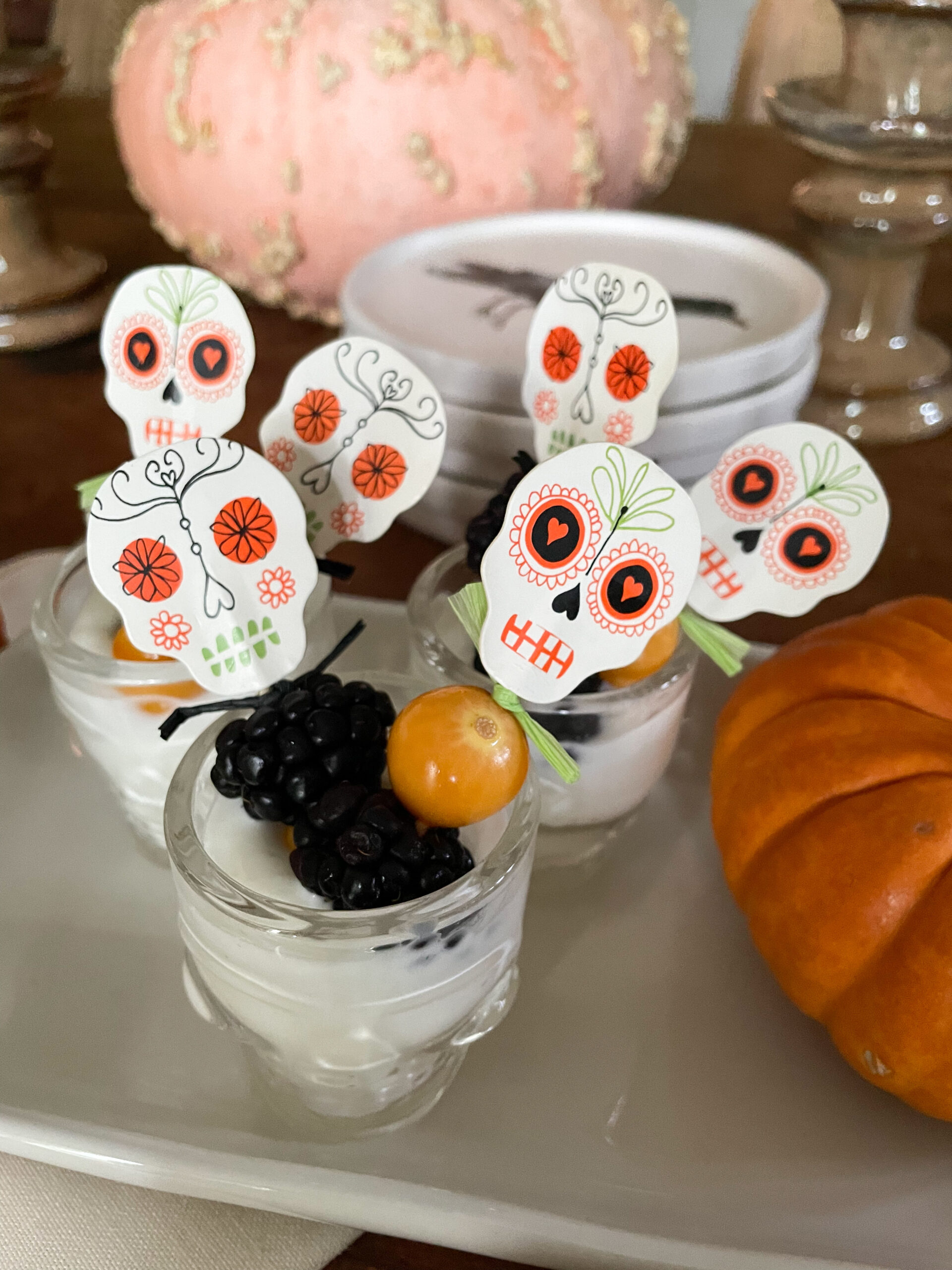 halloween fruit dippers