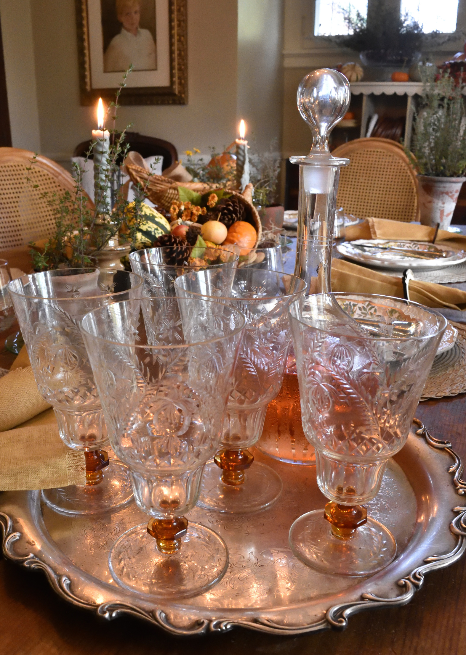 thanksgiving table details